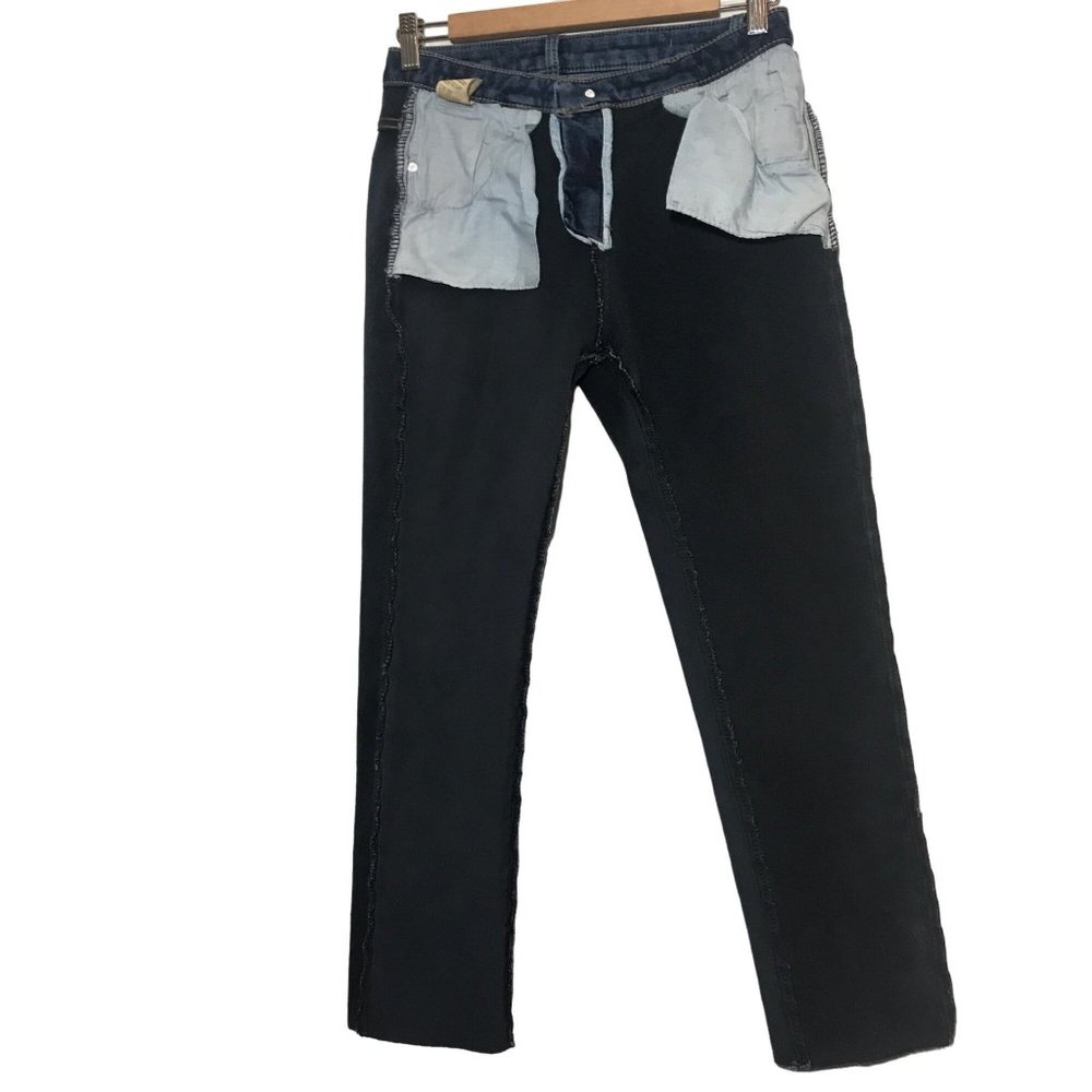 SBIN Fleece Lined High Rise Jeans Size 27 - Picture 4 of 8